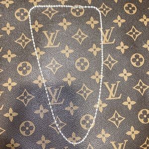 Sterling silver 925 spiral chain necklace